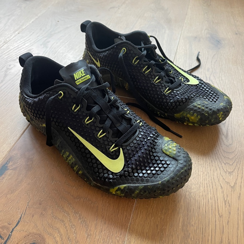 Nike Free Trainer 1.0 Men’s Size 9 (Black/Green)